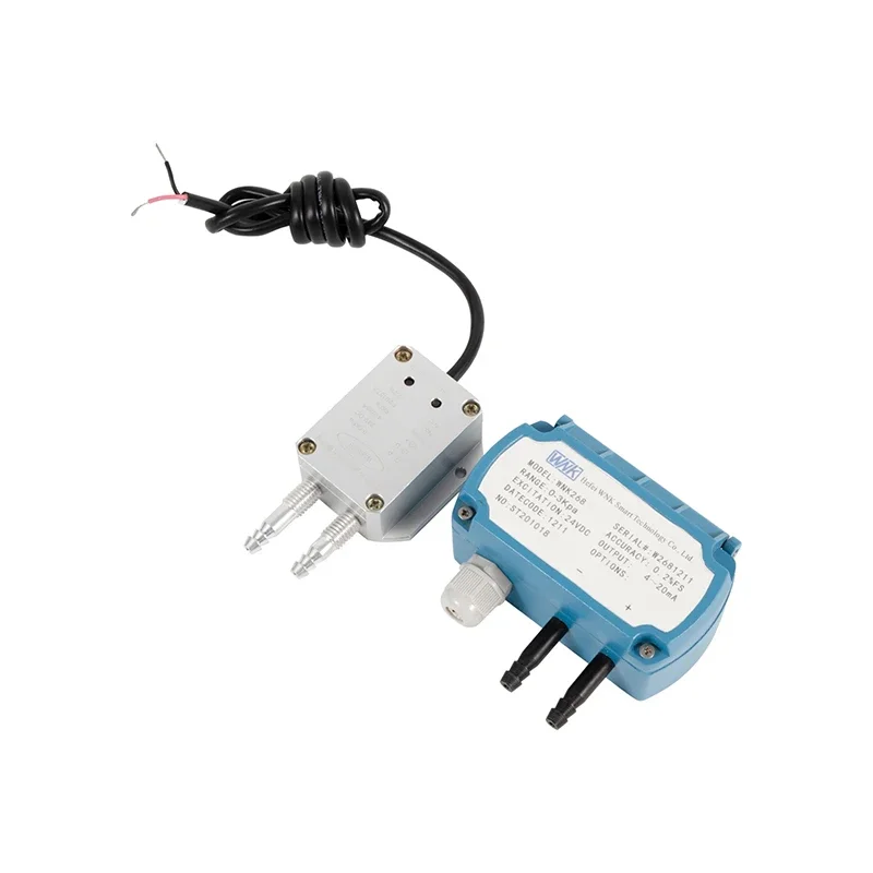 

4-20mA 1-5V Differential Pressure Transmitters For Gas Measurement