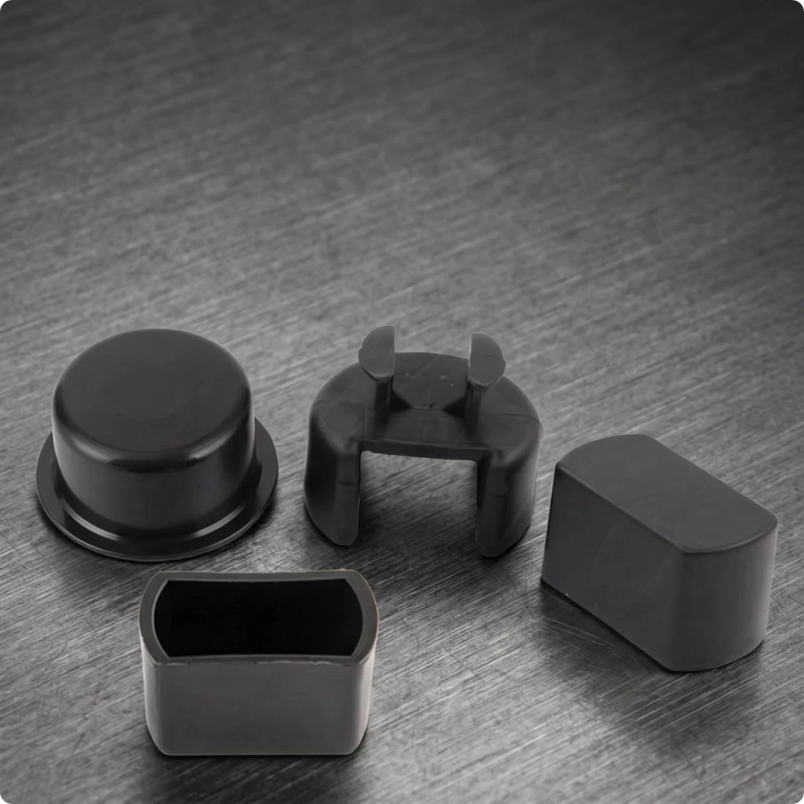 4 Pieces Tailgate Hinge Hinge Bushing Insert Kit Stable Tailgate Hinge Hinge Bushing Bushings Black Molded for Truck Owners