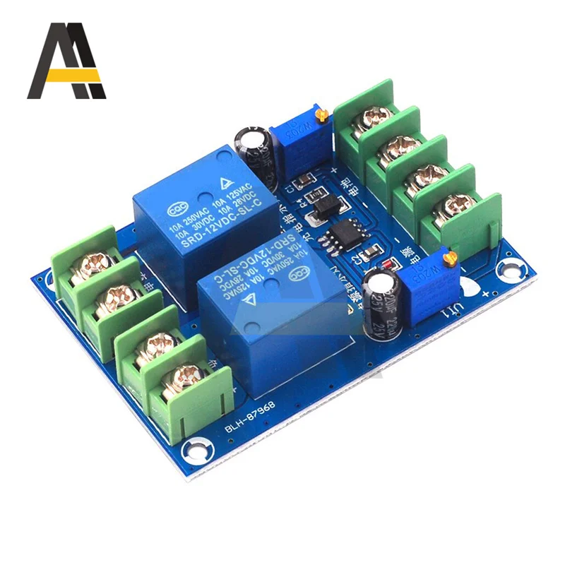 10A Power Supply Automatic Switching Module 12V Power Failure to Battery-powered Charging Control Board Emergency Breaker Parts