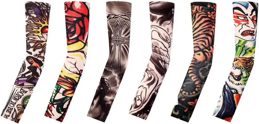 

UV Sun Protection Sleeves for Men Women - Breathable Compression Arm Sleeves for Outdoor Sports