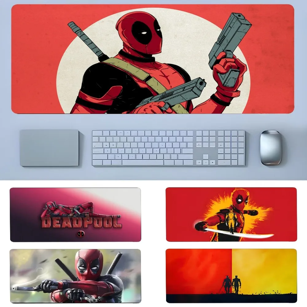 M-Marvel D-Deadpool Anime Mousepad New Arrivals Large Gaming Mousepad L XL XXL Gamer Mouse Pad Size For Keyboards Mat