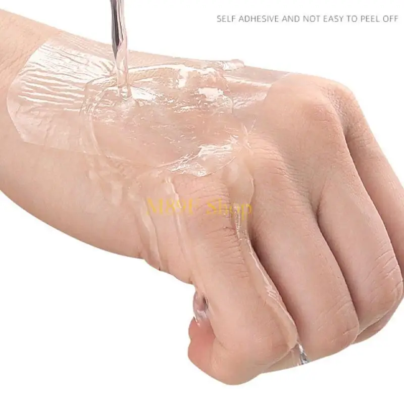 M89F Flexible Clear Film Dressing 10 Count Waterproof Wound Protections Covers 10Pcs