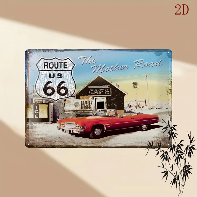 Route 66 Metal Sign…
