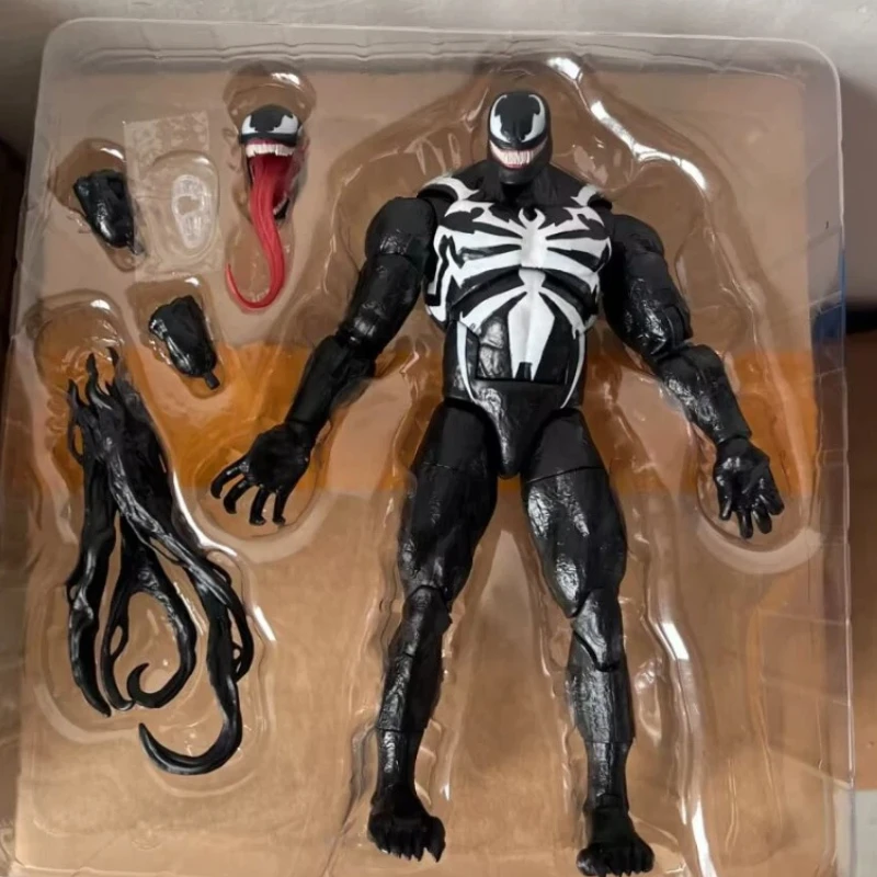 new-venom-action-figure-spider-man-2-game-edition-articulated-collectible-boxed-toy-with-interchangeable-hands-for-adult-gift