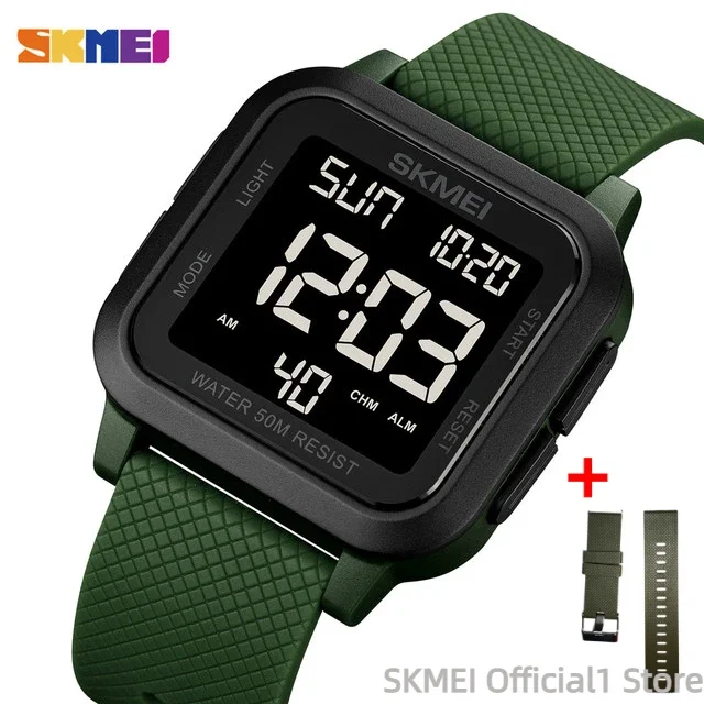 Men's Shockproof Waterproof Electronic Watch