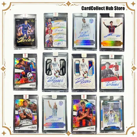 DIY Handmade Soccer Star Replica Cards Messi Ronaldo Yamal Mbappe Haaland Collectible Cards Hot Sale Trending for Football Fans