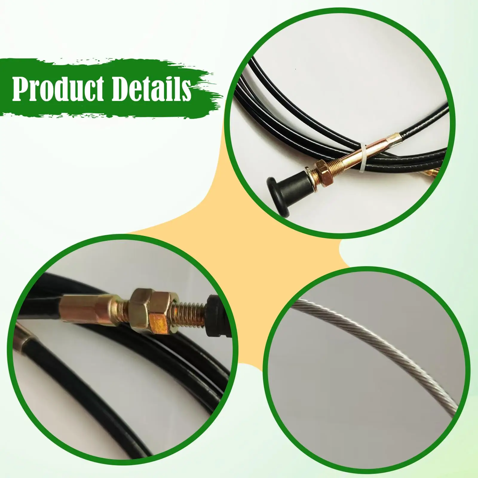 كابل التحكم في خنق المكربن، ملحق معدات المكونات التلقائية للصيانة، استبدال الجمعية مباشرة للدراجات النارية #5