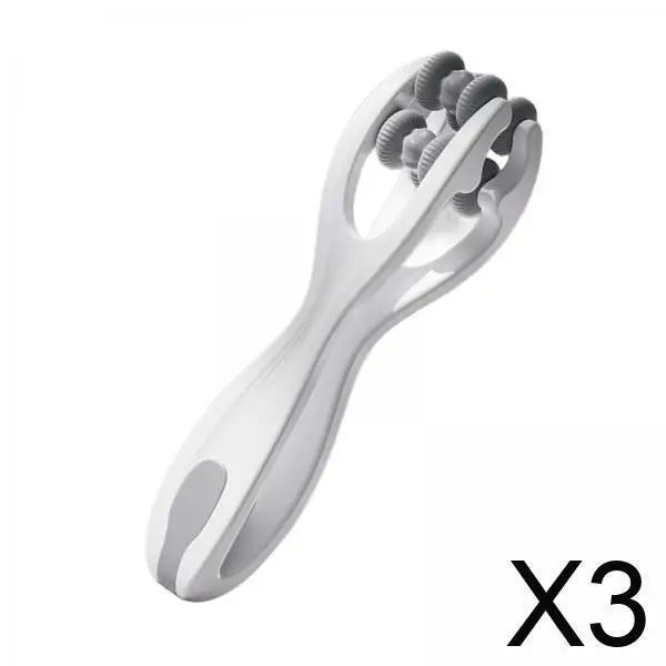 

3xFinger Wrist and Hand Massager for Stress Relieving Exerciser Pain Relieving Gray
