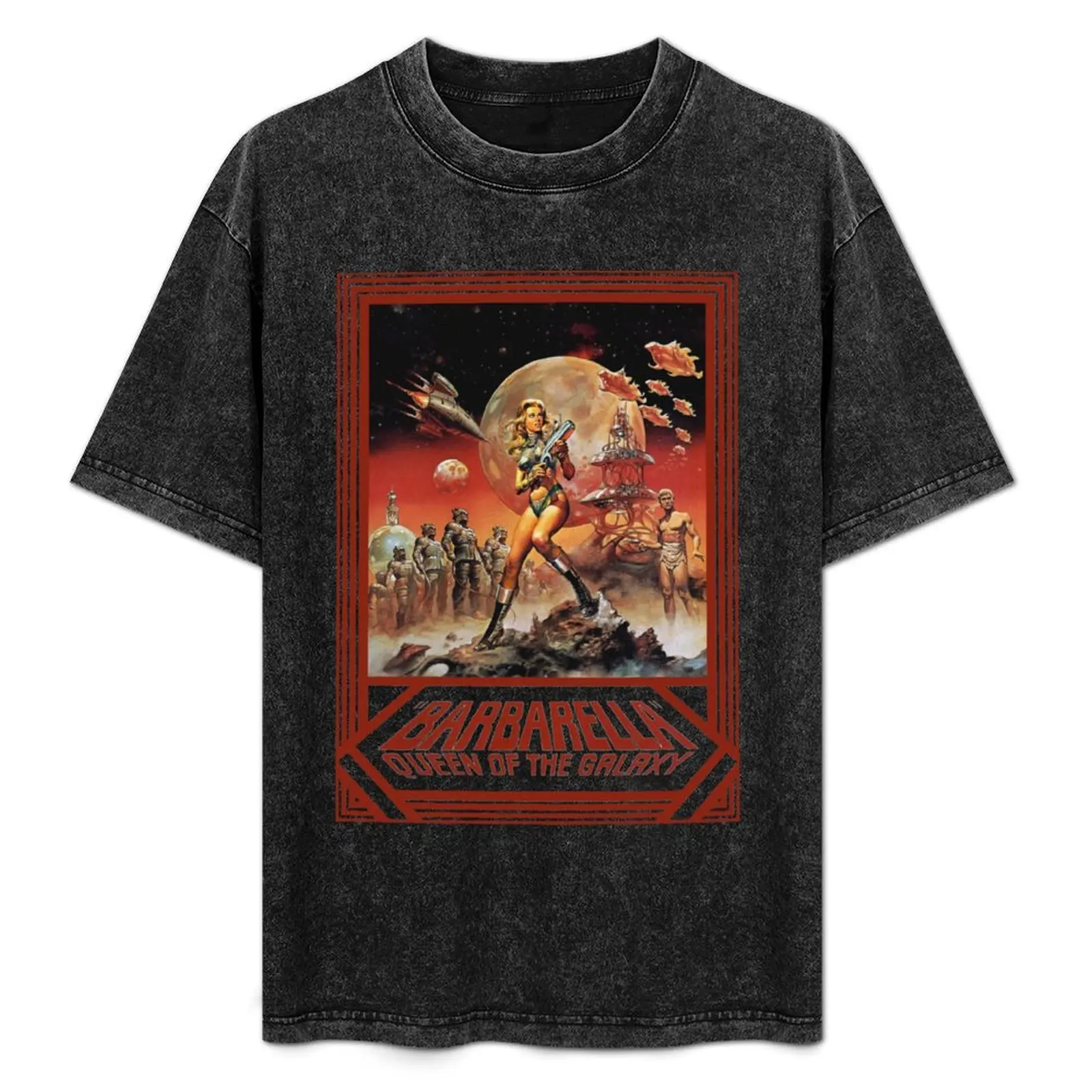 

Barbarella 1968 T-Shirt Gym Exercise Short Sleeve T-Shirt