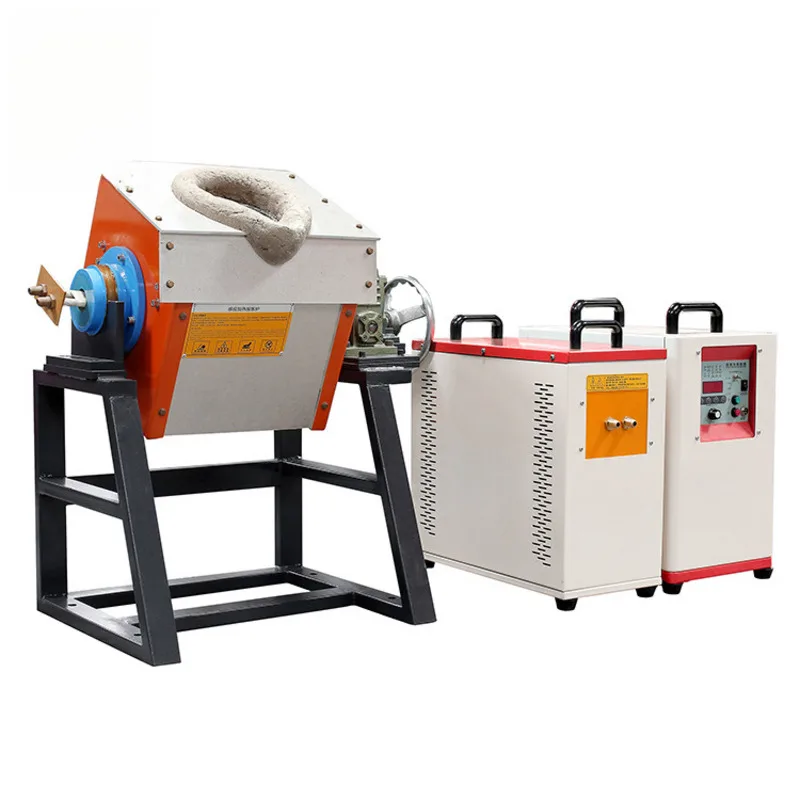 Manufacturer Direct Supply Aluminum Medium Frequency 3-8 Minutes Fast Metal Smelting Copper Melting Furnace