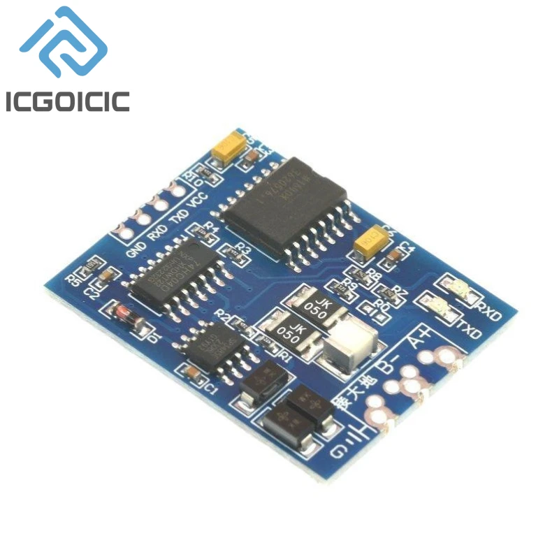 3.3V 5V TTL UART To RS485 Isolated Interface Converter Module Single-chip Serial Port UART Industrial