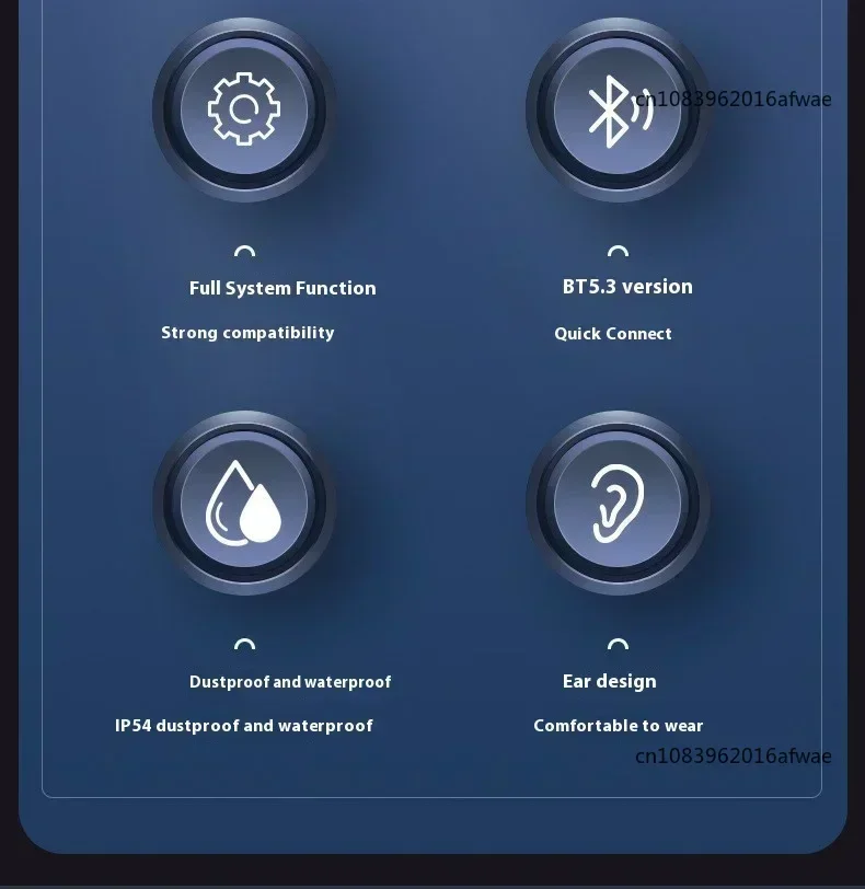 سماعات أذن Xiaomi Redmi AP05 True Wireless Bluetooth5.3 سماعة أذن HIFI صوت ستيريو سماعات أذن رياضية مع ميكروفون لنظام Android iOS