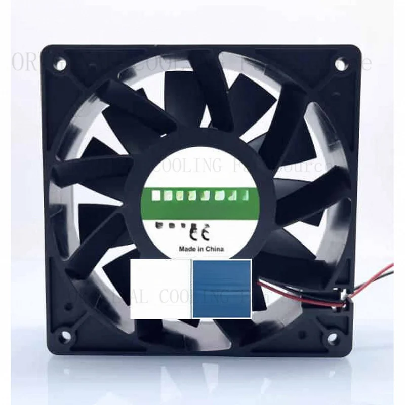 R+  1PC FOR ZONCN ZCN241238B0U 2-wire DC24V 1.2A 12cm High Air Volume Cooling Fan