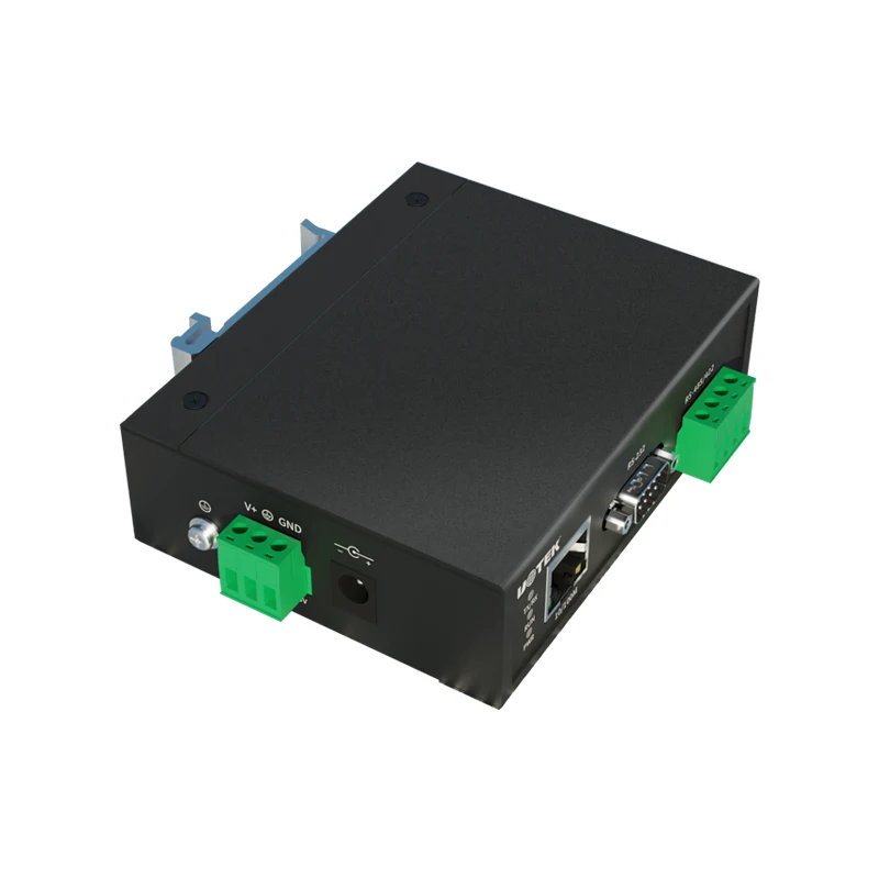 UOTEK 10/100M a 1 porta RS-232 RS485 RS422 Server dispositivo seriale Supporto Modalità di funzionamento multiple UT-6801
