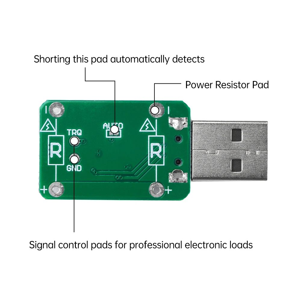 QC2.0 QC3.0 Decoy Trigger Decoy Board Boost Power Module Charging Module 5V 9V 12V Push Button Adjustment USB / Type-C Interface