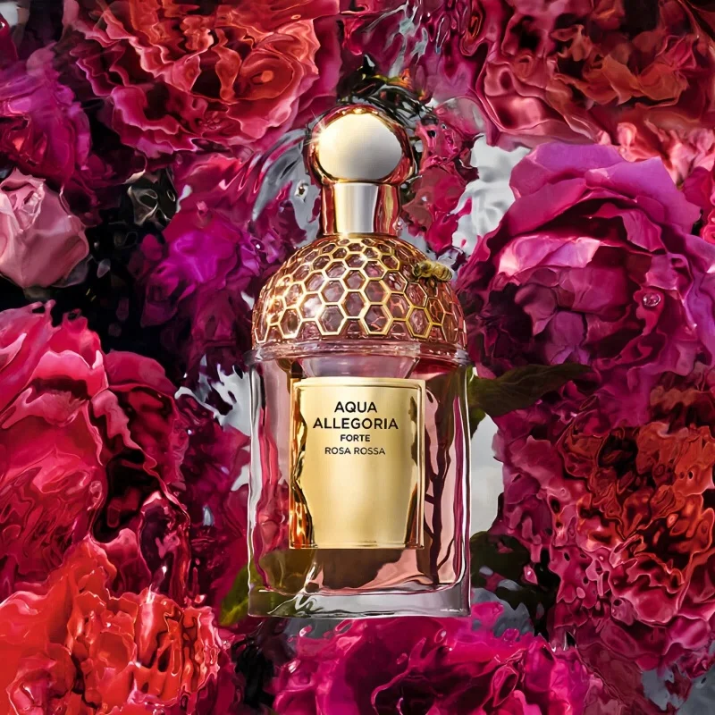 Perfume unisex estilo Guerlain CALIENTE 125 ml - Colonia rosa, sándalo y cuero de larga duración, fragancia floral para mujeres y hombres