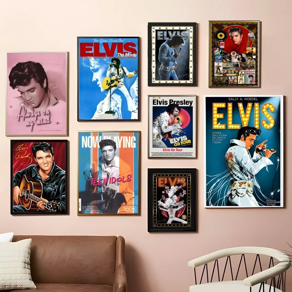 Elvis P-Presley Classic Movie Poster HD Quality Poster Wall Art Painting Study Nordic Home Decor