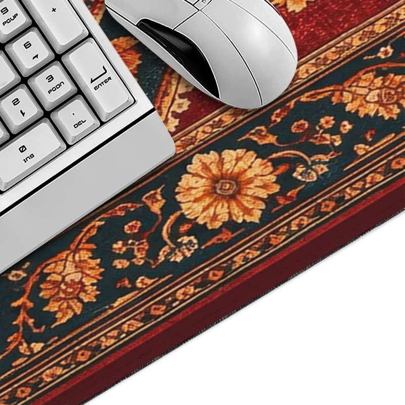Persian Carpet Mouse Pad Gamer XL Custom Computer New HD Mousepad XXL MousePads Carpet Office Soft Laptop Table Mat Mouse Mats