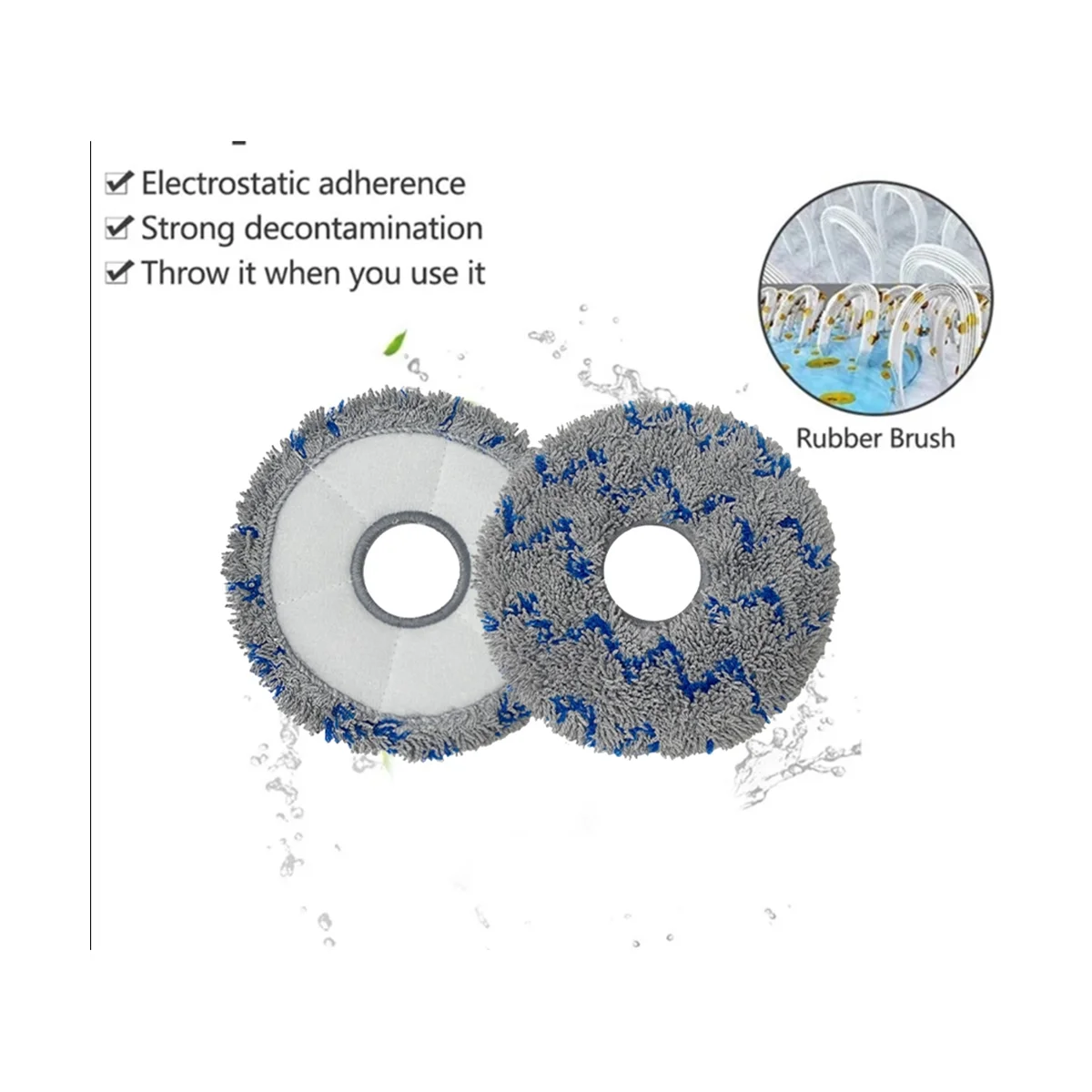 24 قطعة مجموعة الملحقات ل Deebot T20/T20MAX/T20PRO/X1 OMNI/T10 Omni/Turbo جهاز آلي لتنظيف الأتربة أجزاء