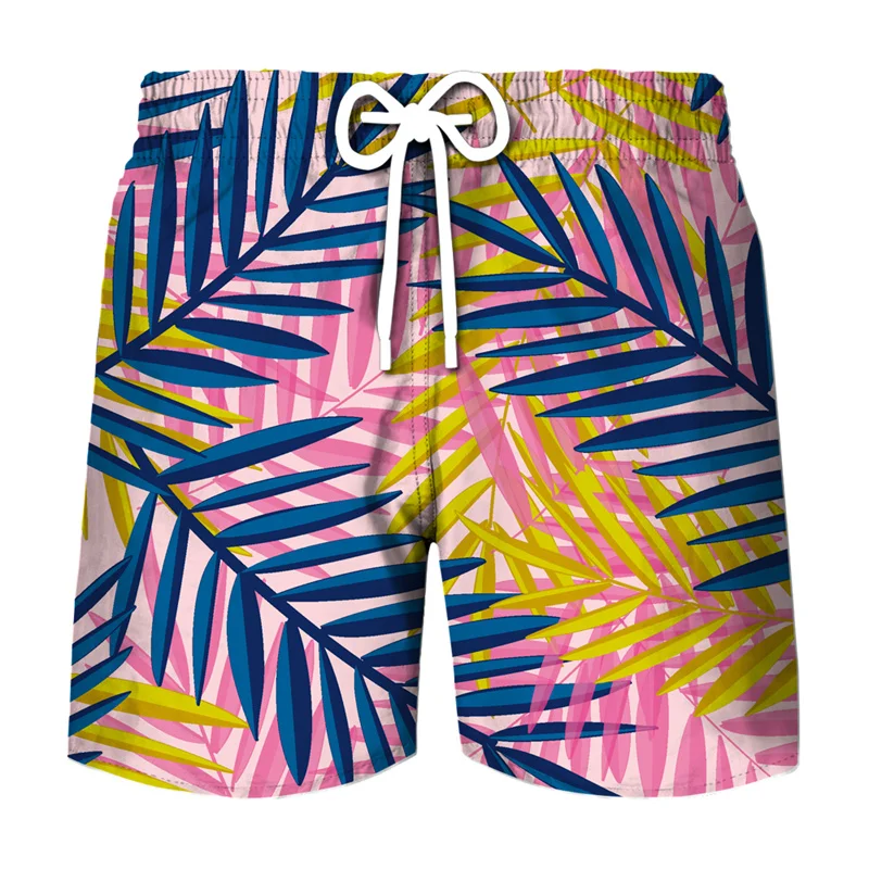 Neue Mode Strand Coconut Palm Shorts 3D Druck Camo Pflanzen Hawaii Urlaub Badeanzug Shorts Badehose Surf Board Shorts Sommer