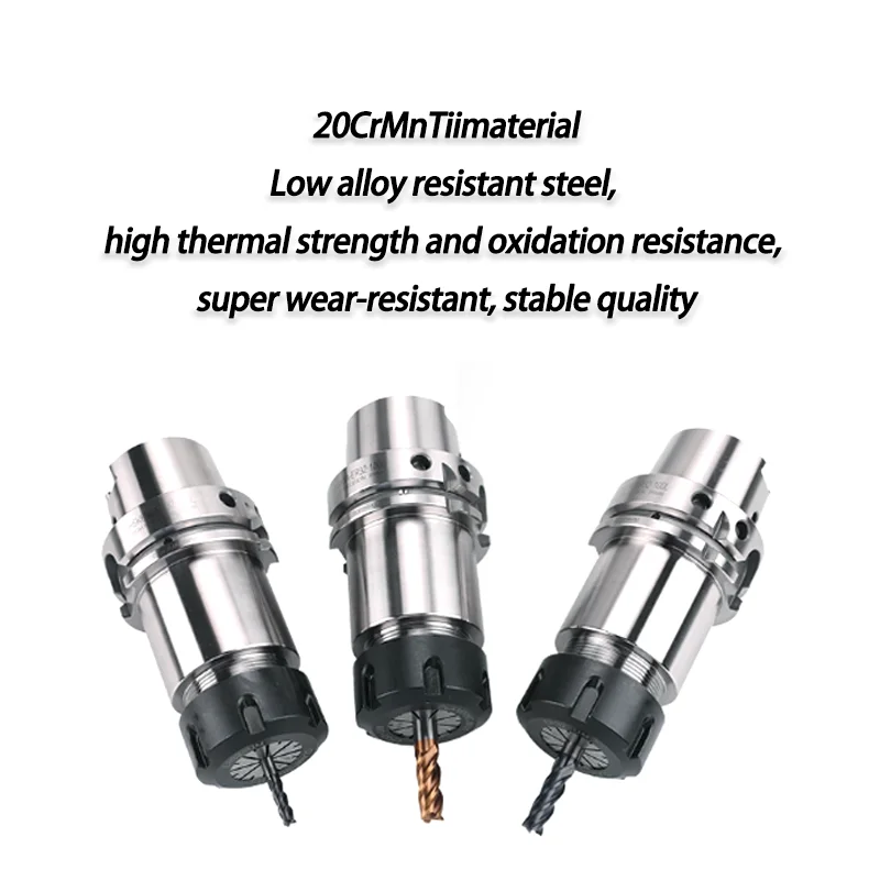 HSK63 ER HSK63A Tool Holder HSK32A HSK40A HSK50A HSK63A ER11 ER16 ER20 ER25 ER32 ER40 HSK Tool Holder Bracket Tool Collet