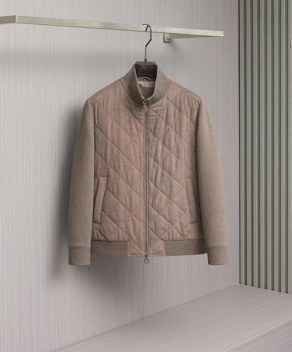 

Осень-зима, мужская застежка-молния, повседневная шерстяная смесь, воротник-стойка, легкая роскошная мода для среднего возраста