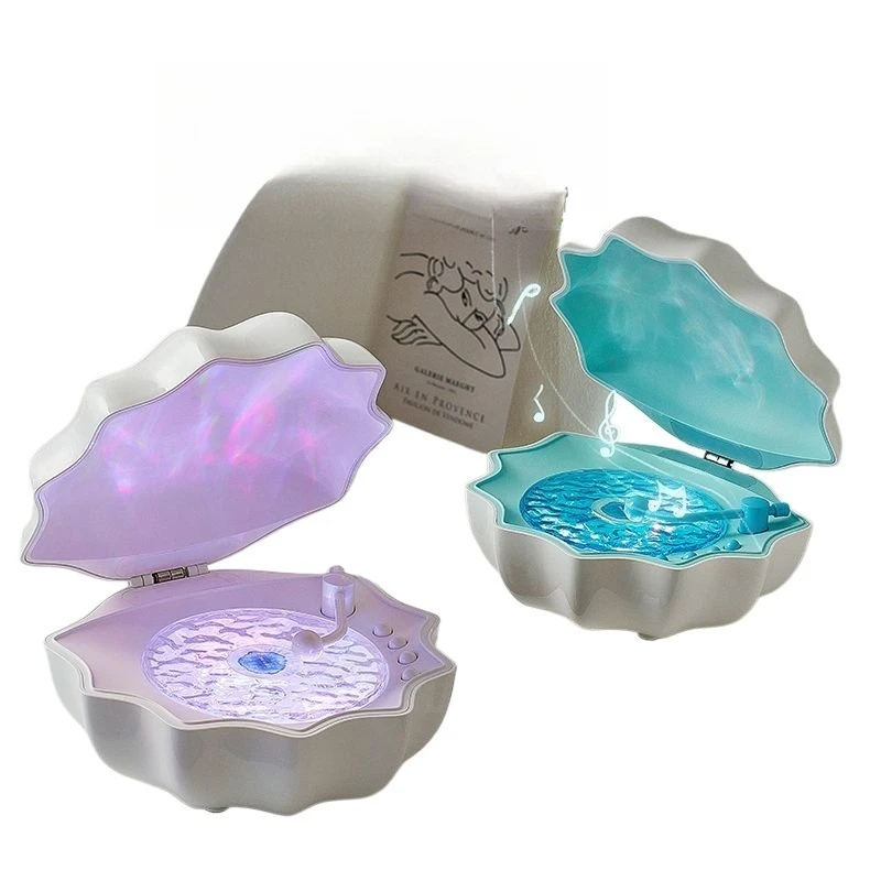 

Shell night light vinyl audio two-in-one bedroom cure sleep atmosphere light bedside light birthday gift for girls