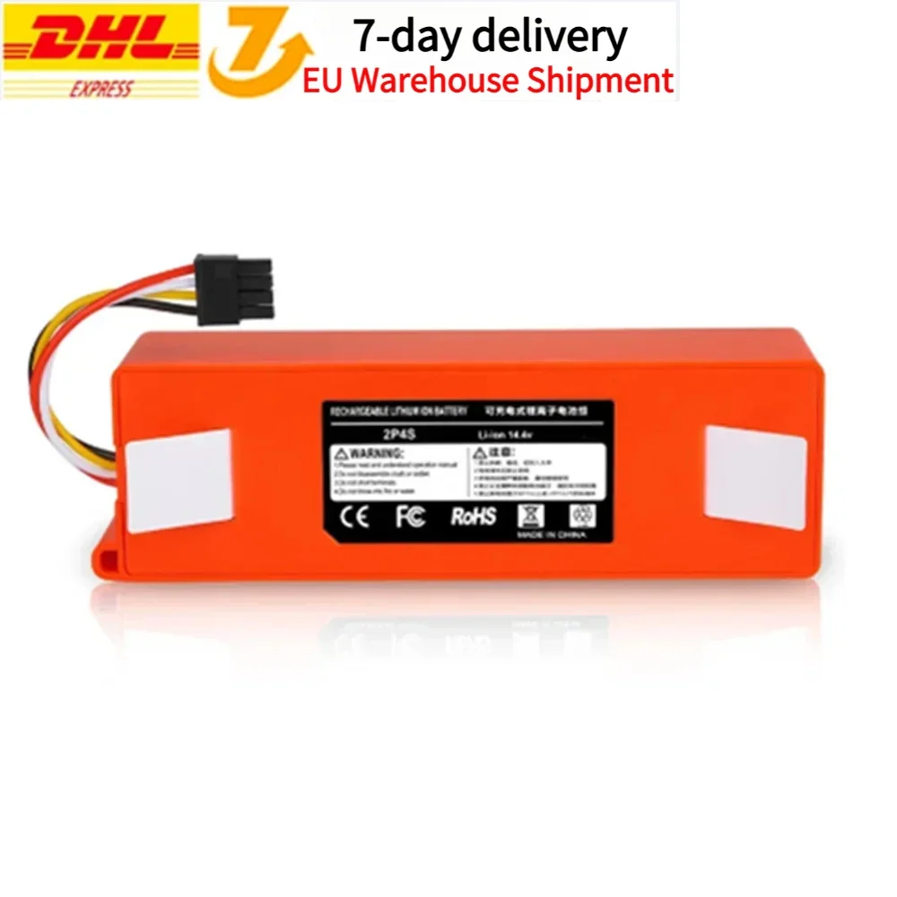 

Battery for Vacuum Cleaner XIAOMI Robot Roborock S50 S51 S55 Accessory Spare Parts 14.4V 12800mAH