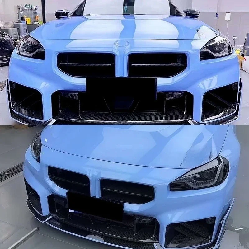 

Решетка радиатора для M2 G87 в стиле SQ-C, карбоновая, для переднего бампера