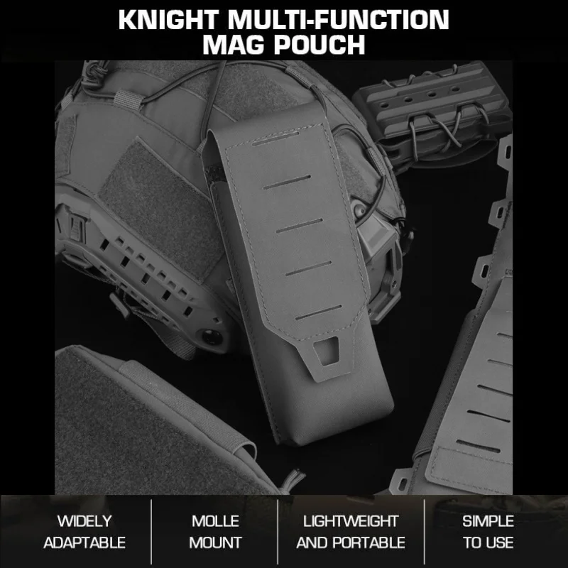 

Knight Hunting Multi-Function Magazine Pouch | Lightweight Field Carrier | For Wilderness Adventure Accessories