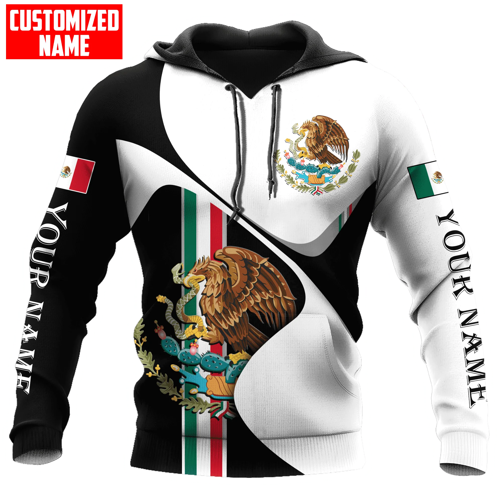 

Personalized Mexico Aztec Flag 3D All Over Printed Fashion Men's hoodies Unisex zipper pullover Casual Jacket Tracksuits TDD150