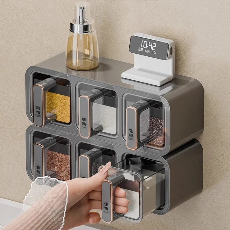 Seasoning box wall hanging kitchen household