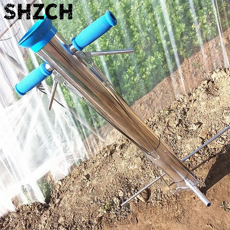 Seed Planter - เครื่องปลูกต้นกล้าแบบมือถือ สำหรับปลูกผัก อุปกรณ์เพิ่มประสิทธิภาพการทำสวน