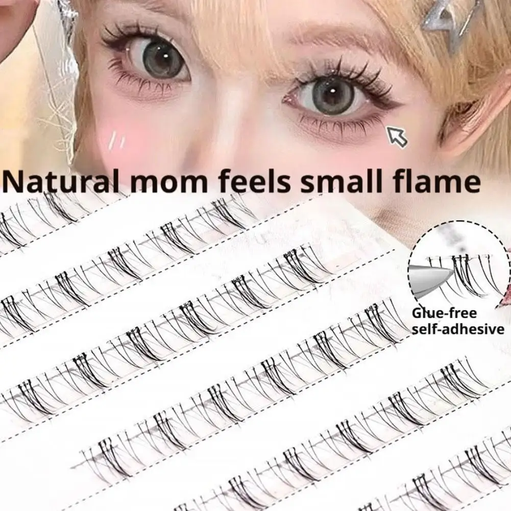 

Воздушные нижние ресницы Фея Накладные ресницы Сегментированный натуральный макияж под нижней частью Манга Инструмент для макияжа ресниц Ресницы J0L4