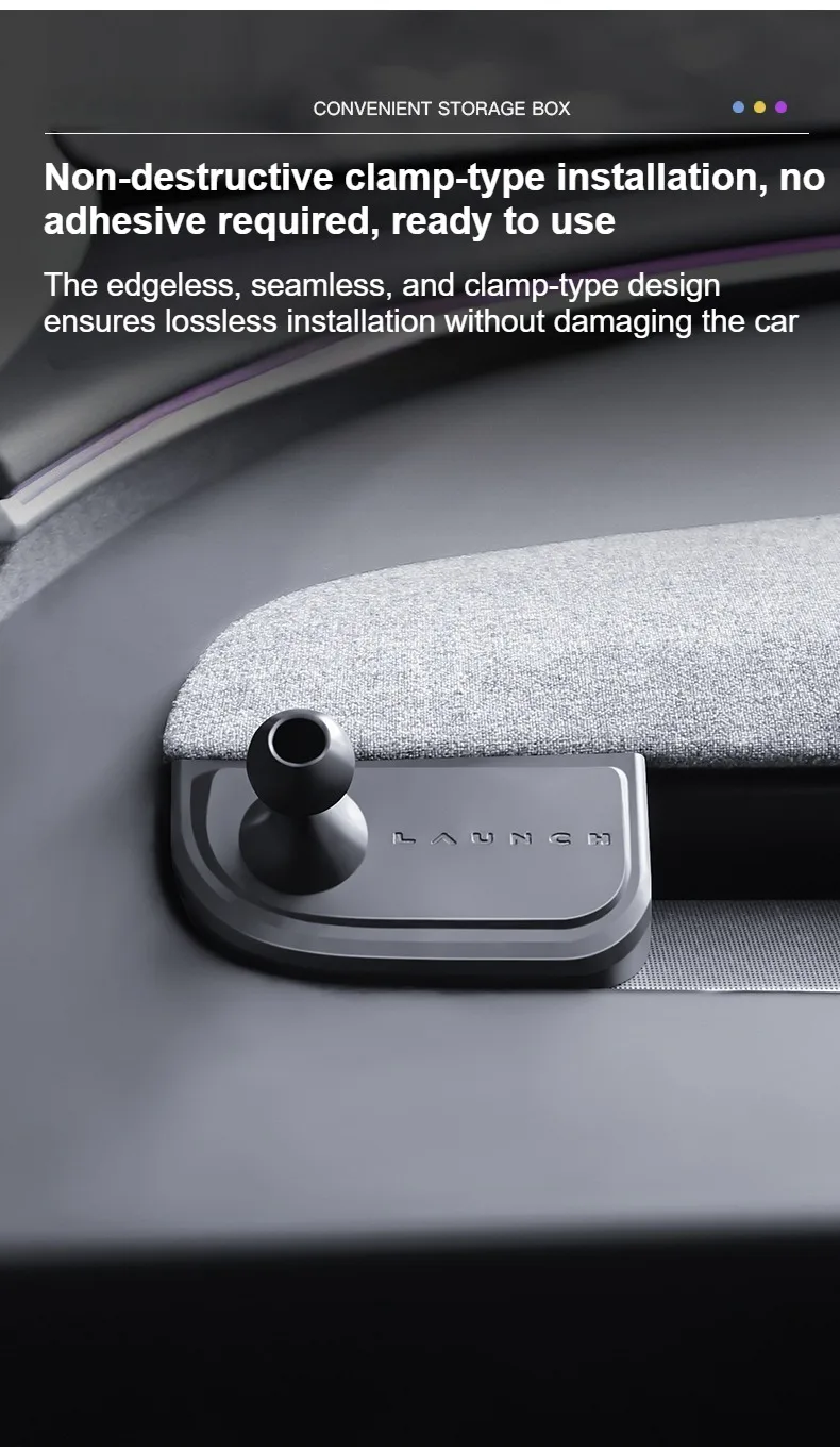 Handyhalterung für Tesla Model 3 Y Highland Juniper Stärkerer Magnetischer 360°-Halter ° Drehbarer Auto-Stützfußhalter Zubehör – Detail 15