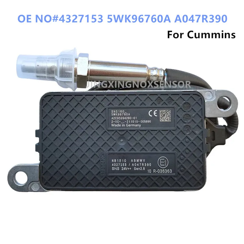 

4327153 5WK96760A 5WK9 6760A Original NEW Nitrogen Oxygen Nox Sensor 24V For Cummins Truck Parts