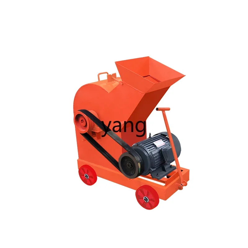 

LTT mobile hammer crusher small sand making red brick construction waste crusher