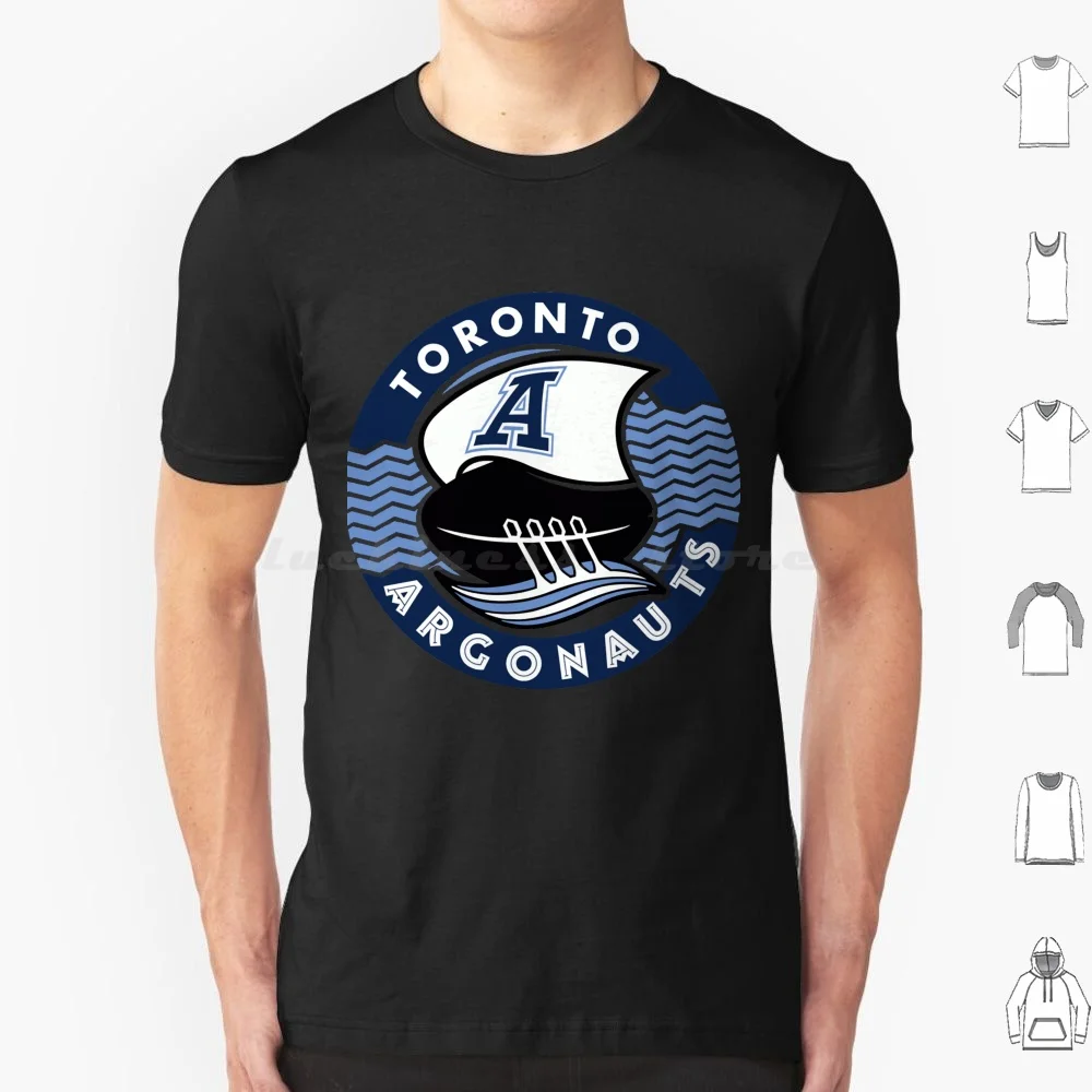 Toronto Argonauts Throwback Ship T Shirt 6Xl Cotton Cool Tee Toronto Argonauts Throwback Ship