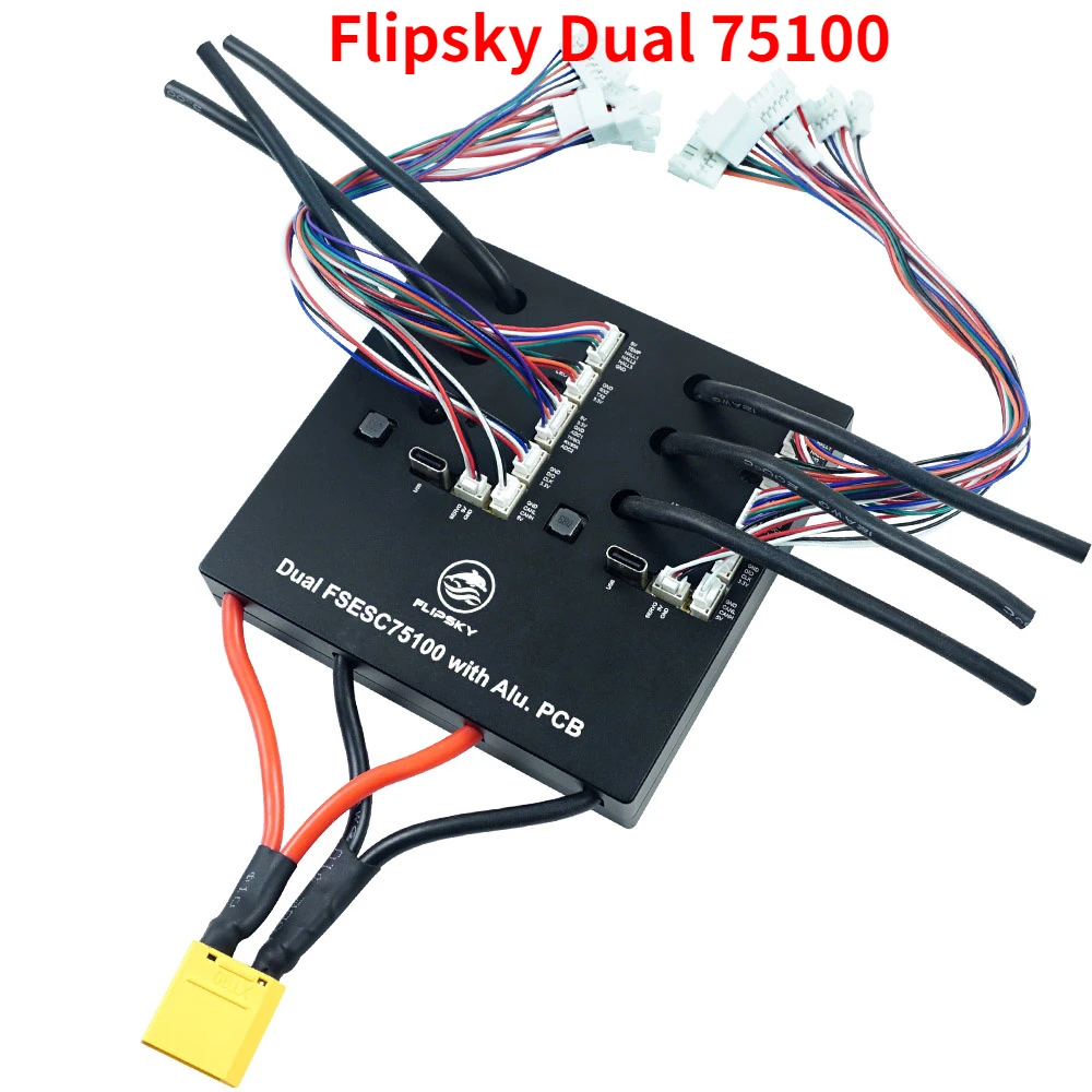 Flipsky Dual 75100 With Aluminum PCB Based on VESC For Electric Skateboard / Scooter / Ebike Speed Controller