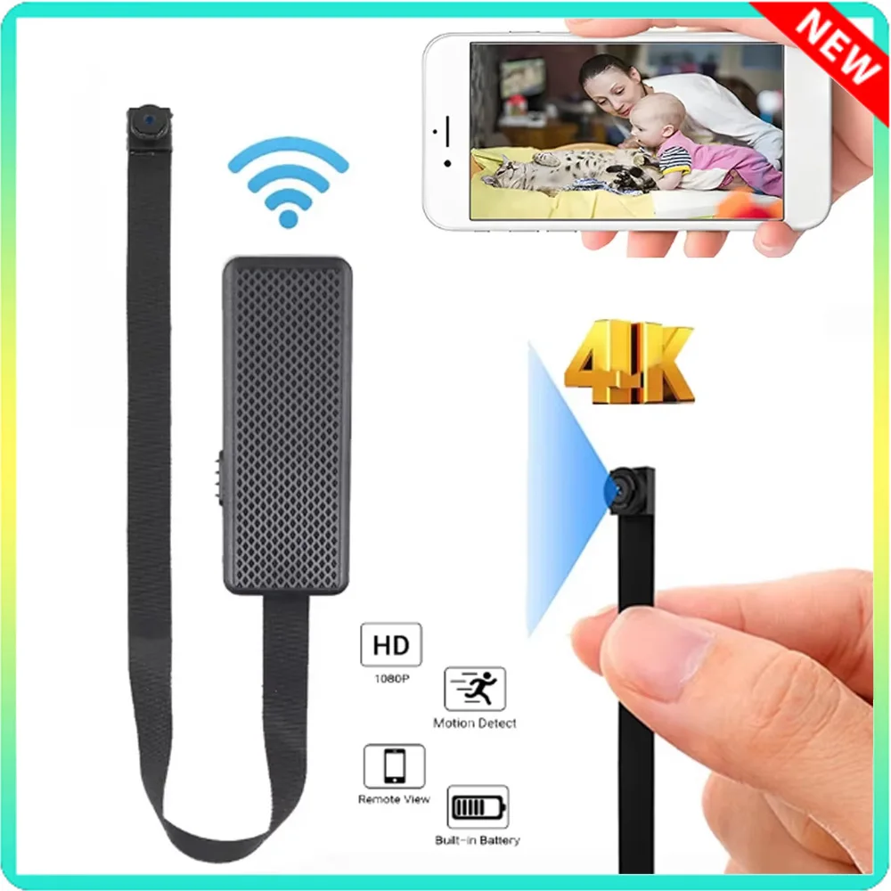 HD 1080P Mini WiFi Camera  Diy Module Nanny Cam Wifi Cam For Wide Angle Motion Detection Alarm & Record Support Phone App