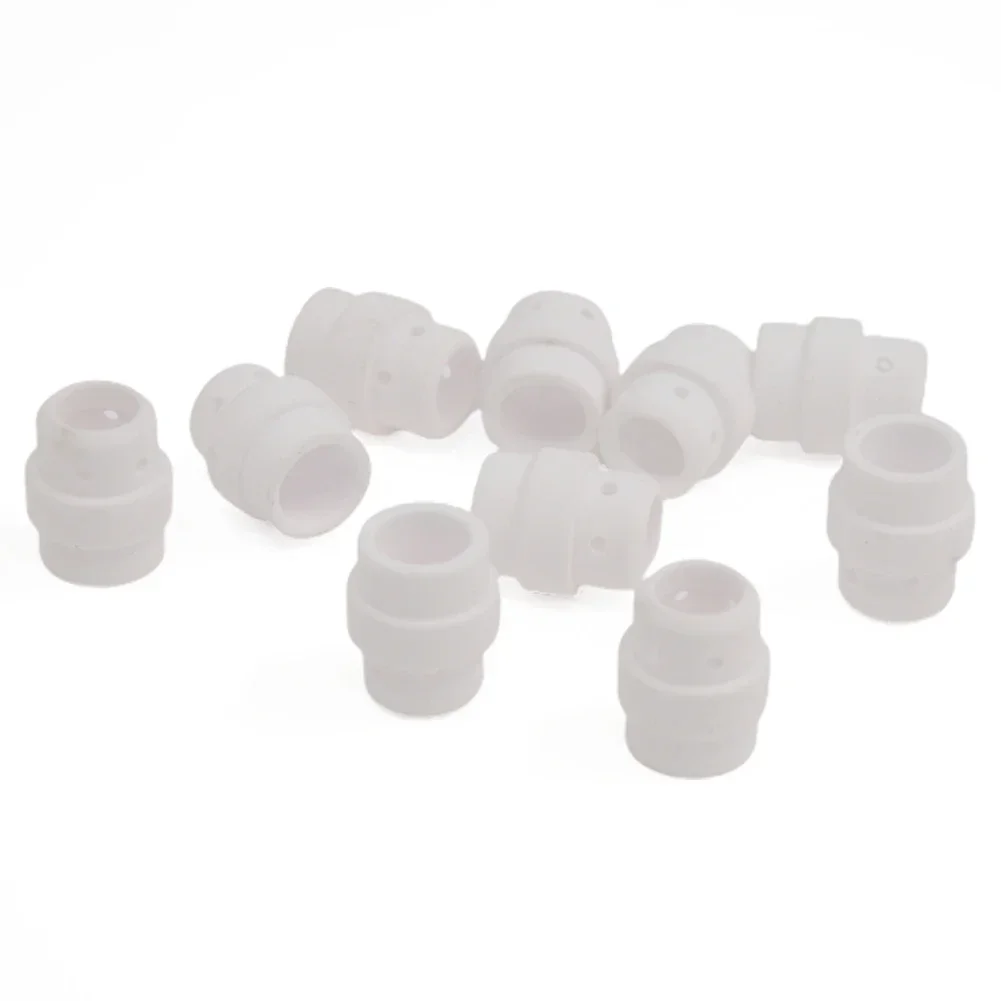 20pcs Gas Diffuser 24KD/36KD Accessories Ceramic Consumables Diffuser For Gas Head MIG Parts High Quality