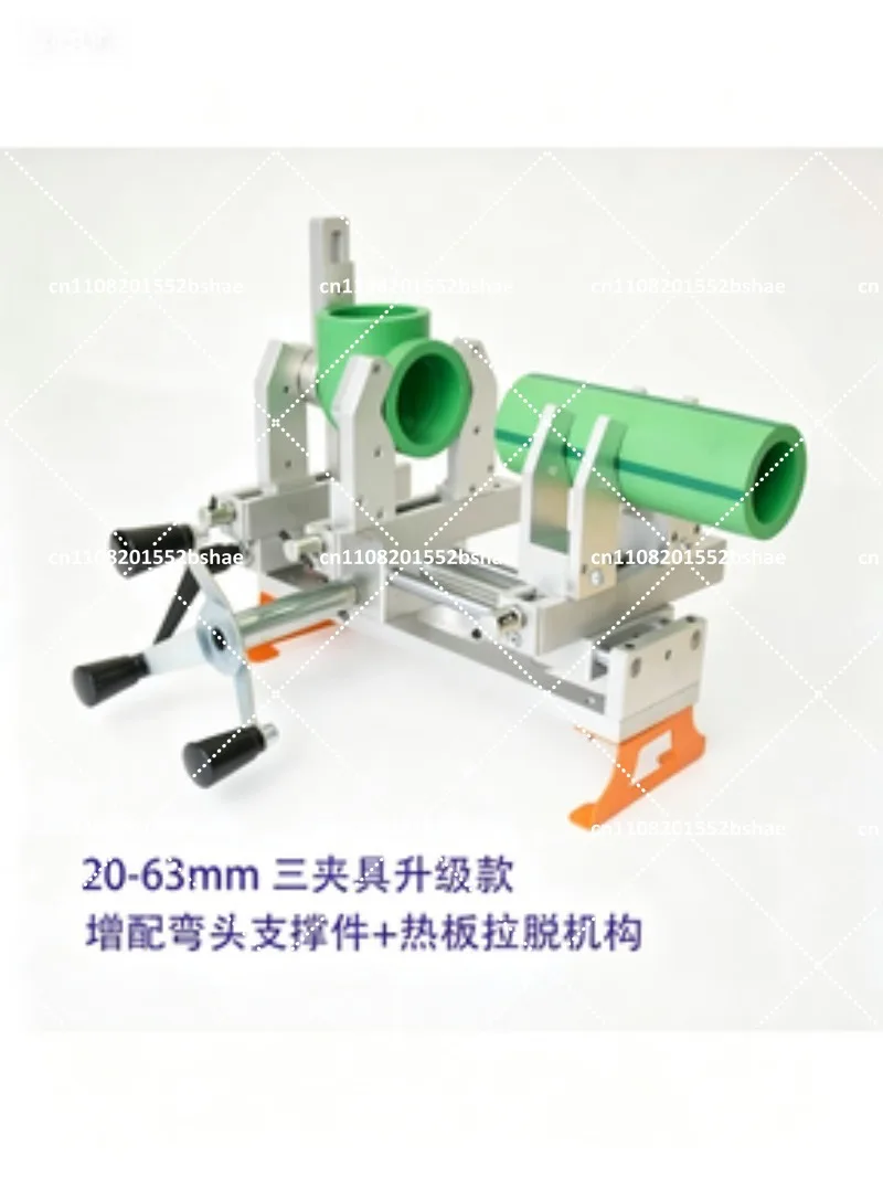 Portable Socket Fusion Welding Clamp for PE PP PVDF Pipes 20-63mm, 2 Clamp Set