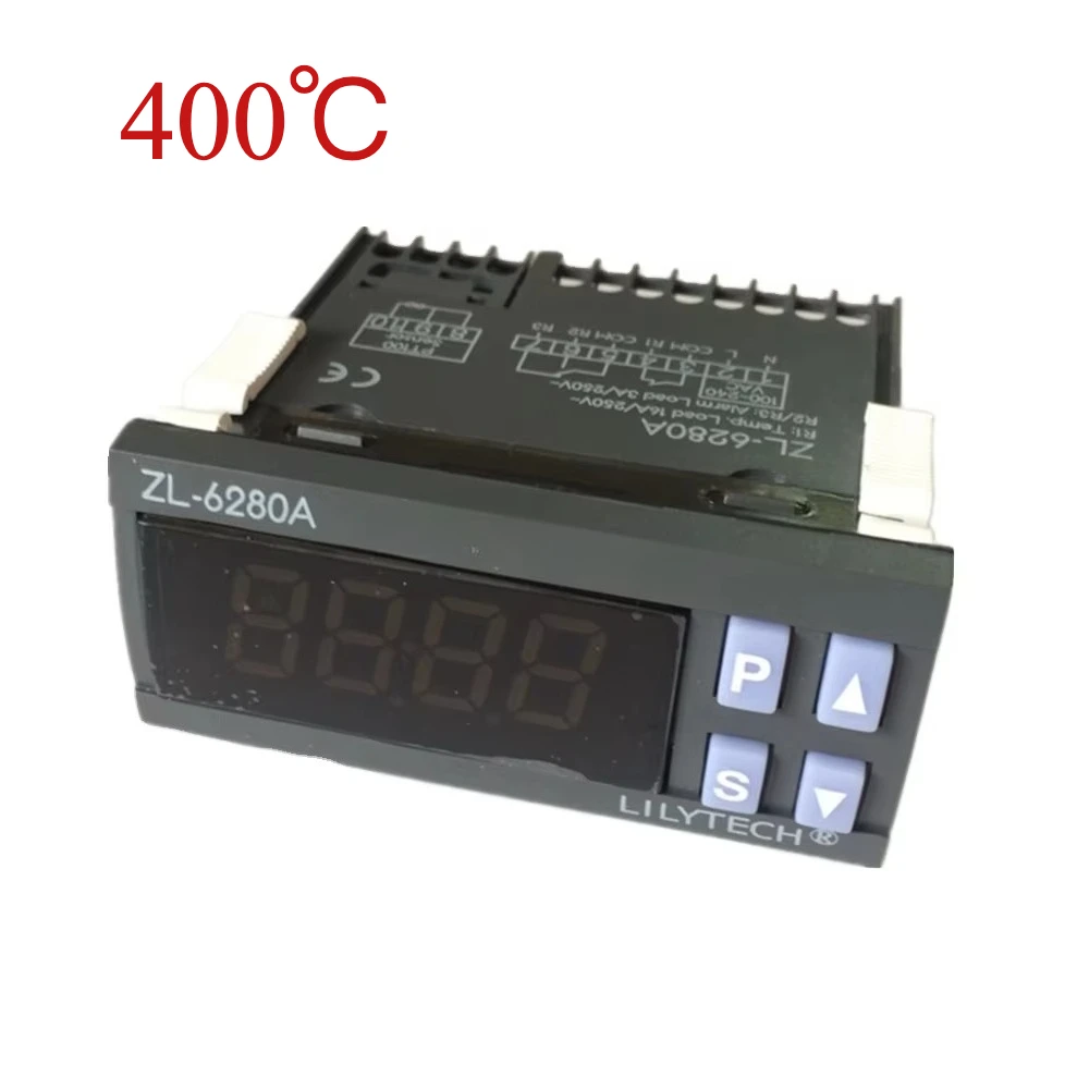 ZL-6280A, high temperature 400 degree over thermostat, 16A, PT100 Temperature Controller, PT100 Thermostat, Lilytech