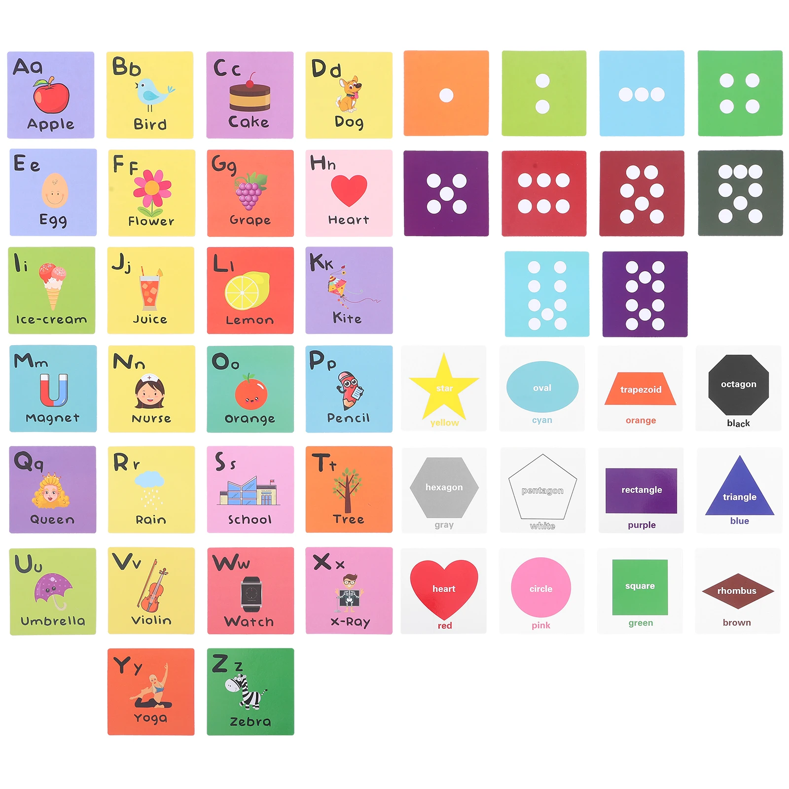 

1 set Graphics Color Cards Learning Matching Letter Game Alphabet Word Paper Educational Cognitive Games Toddler Early