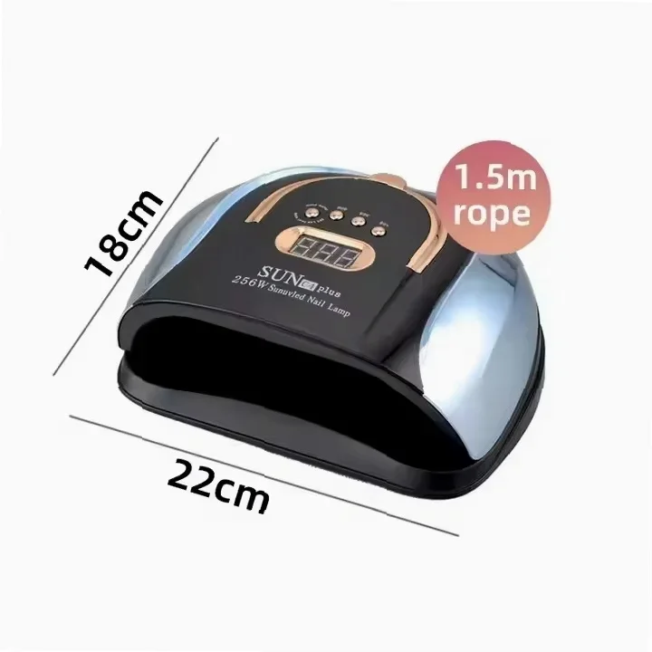 Portable UV LED Nail Dryer, 268W Fast Curing for Gel Polish & Manicure