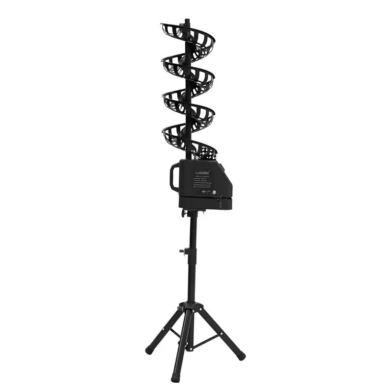 Durable Tennis Training Machine with Remote Control Automatic Tennis Ball Launcher Adjustable Angle Serving Thrower