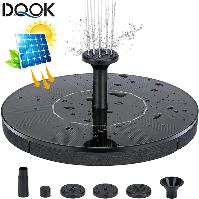 Mini Solar Water Fountain Pool Pond Waterfall Fountain Garden Decoration Outdoor Bird Bath Solar Powered Fountain Floating Water 2 Mini Solar Water Fountain Pool Pond Waterfall Fountain Garden Decoration Outdoor Bird Bath Solar Powered Fountain Floating Water 2