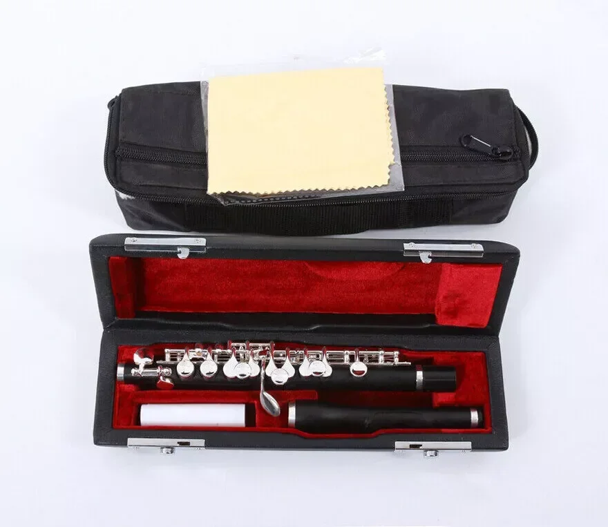 Advanced Piccolo in C Key Ebony Wood, Silver-plated Closed Hole with Case