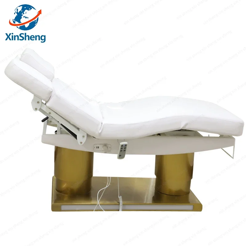XingSheng سرير العناية بالجمال رفع كهربائي طاولة تدليك قابلة للتعديل أثاث صالون التجميل والمعدات كرسي خدمة التمريض