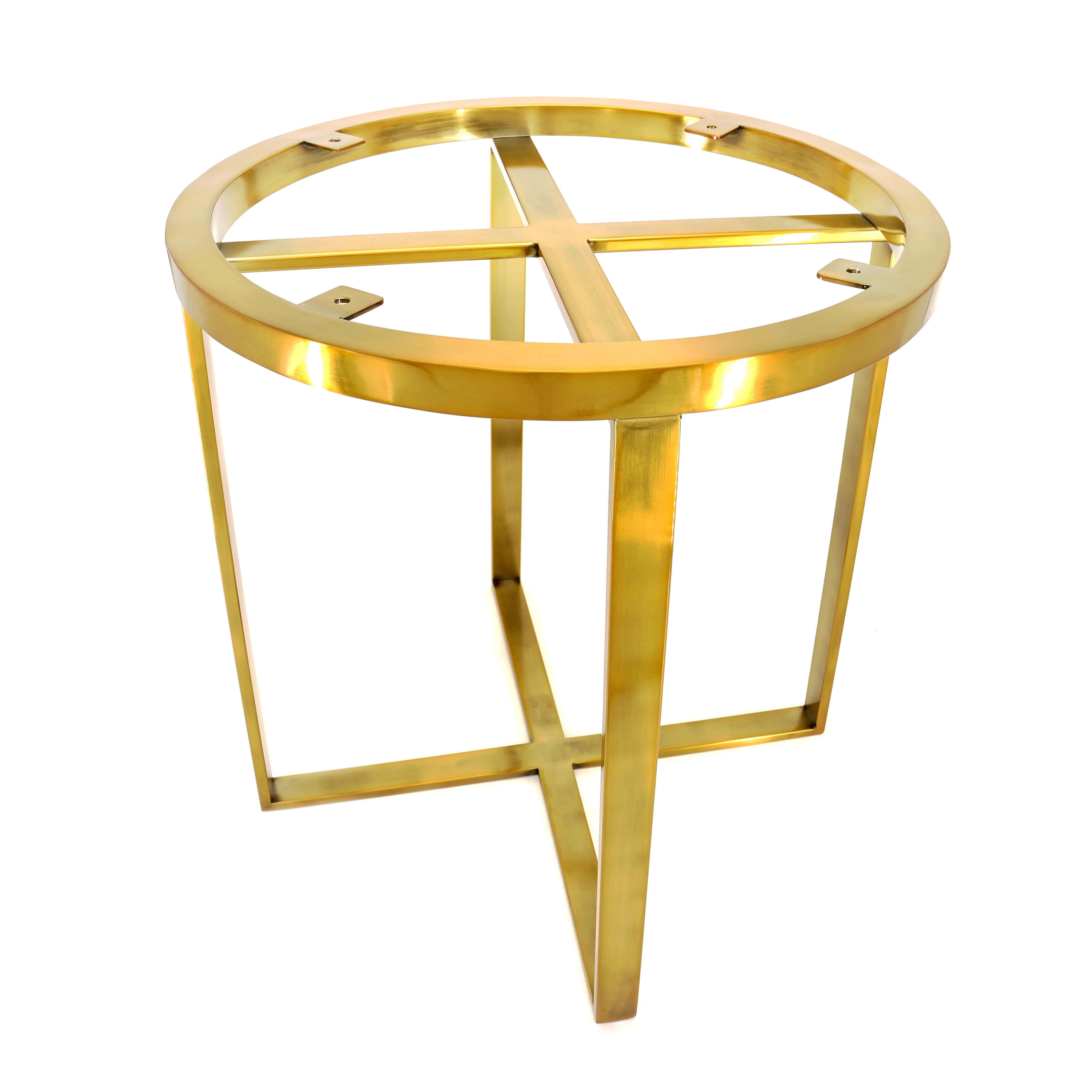 

High-End Golden Metal Table Stand Luxury Gold Coffee Table Base for Dining Hotel Hospital Restaurant Support Furniture Legs